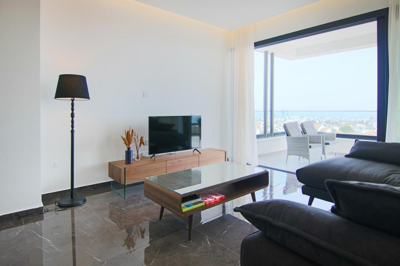 לימסול Phaedrus Living: Sea View Anna Residence 302 מראה חיצוני תמונה